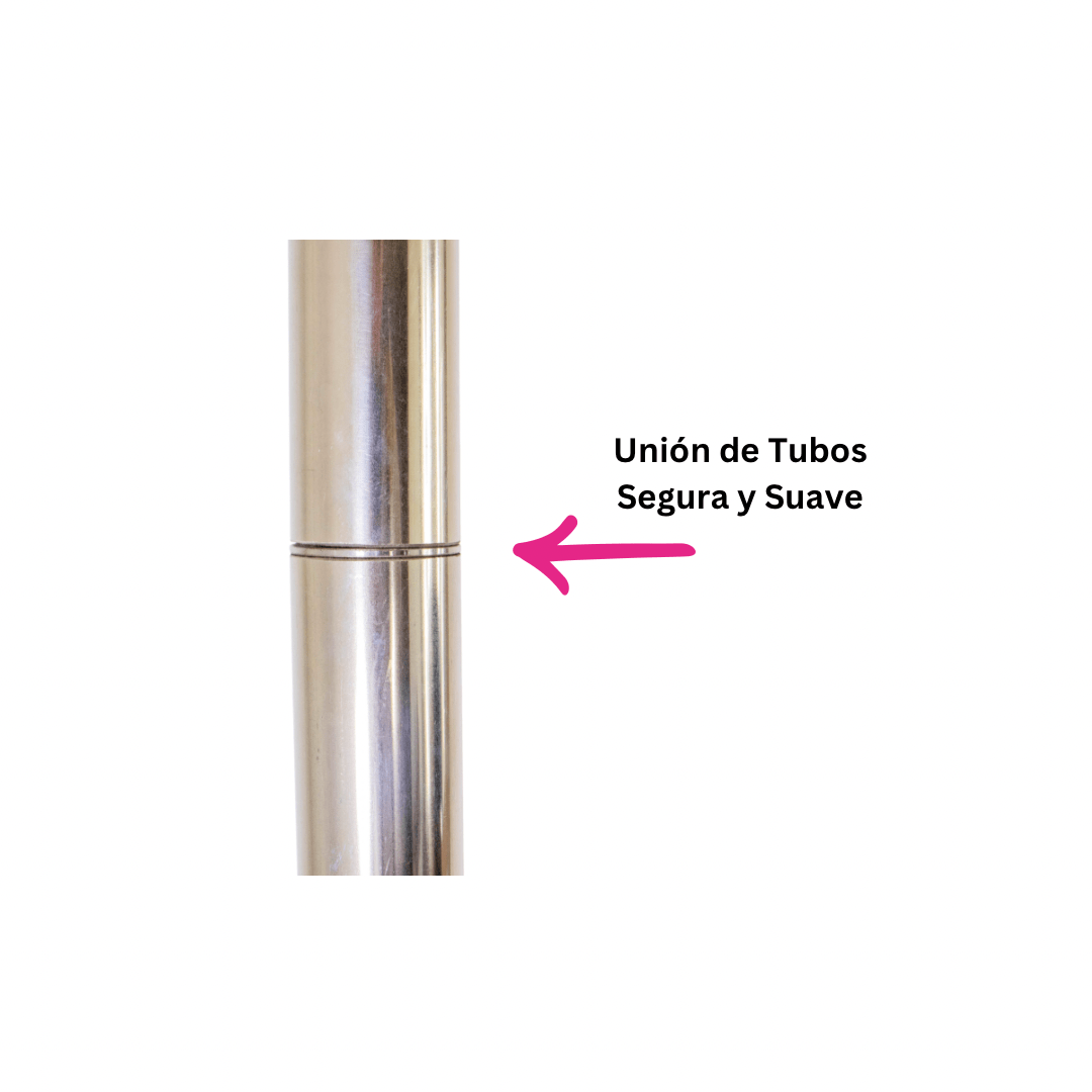 Barra Pole Dance Profesional Giratorio/Estático - Portátil Inoxidable