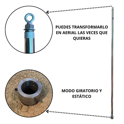 Barra Pole Dance Outdoor