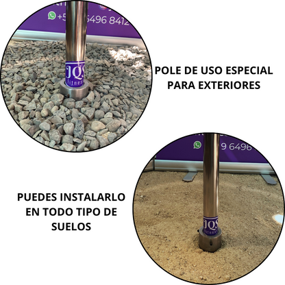 Barra Pole Dance Outdoor