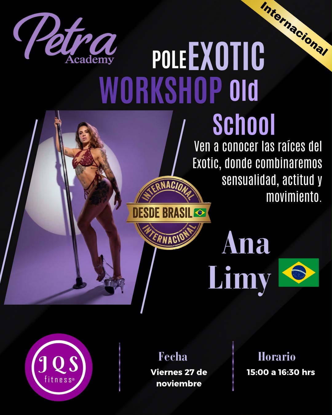 Workshop Ana Limy, Viernes 27 Noviembre