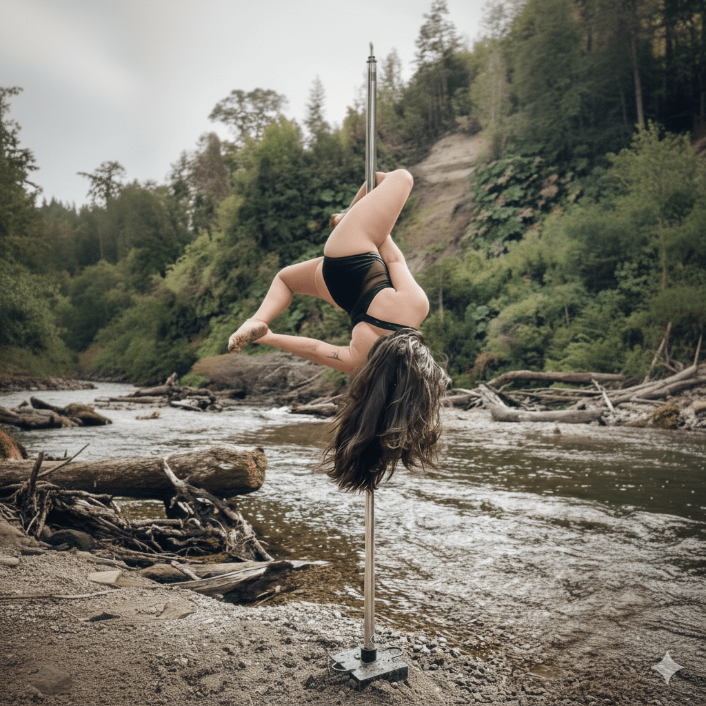 Barra Pole Dance Outdoor