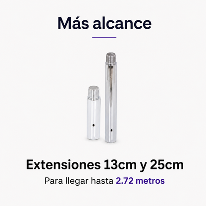 Barra Pole Dance Silver Giratorio/Estático - Portátil